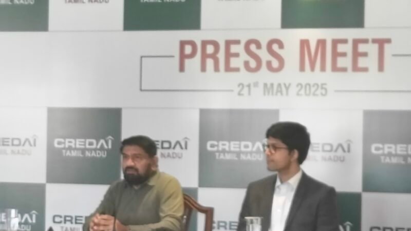 CREDAI Tamil Nadu Sets Bold 2025–2027 Vision Under New President W. S. Habib
