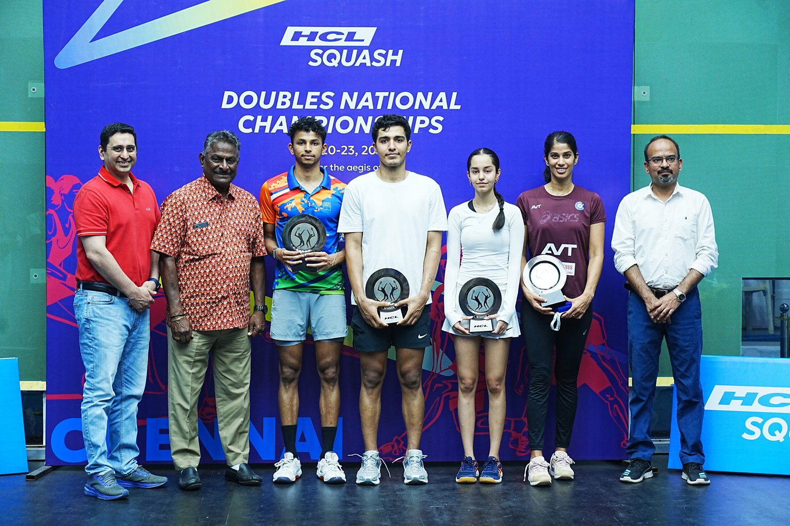 Second Edition of HCL Squash Doubles National Championships Conclude in Chennai