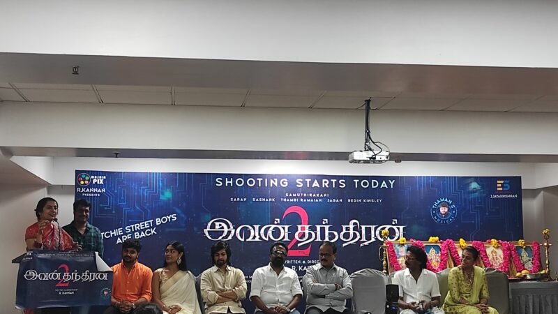 ஆர்.கண்ணன் தயாரித்து இயக்கும் ‘இவன் தந்திரன்-2’ விறுவிறு படப்பிடிப்பில்..!