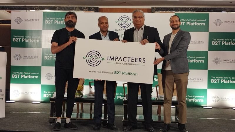 Chennai Shines as Global Launchpad for World’s First AI-Powered Business-to-Talent Platform – Impacteers