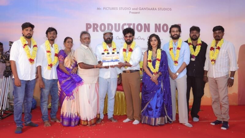 நடிகர் ராஜ் அய்யப்பா M நடிப்பில், அறிமுக இயக்குநர் ராஜன் ரவி இயக்கும் புதிய படம் “Production No. 1” இனிதே துவங்கியது!