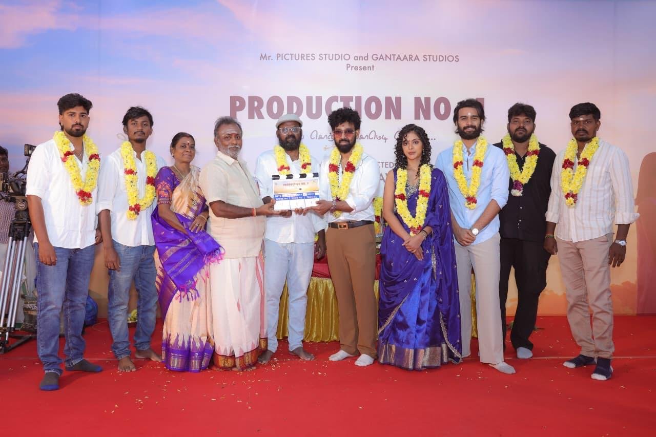நடிகர் ராஜ் அய்யப்பா M நடிப்பில், அறிமுக இயக்குநர் ராஜன் ரவி இயக்கும் புதிய படம் “Production No. 1” இனிதே துவங்கியது!