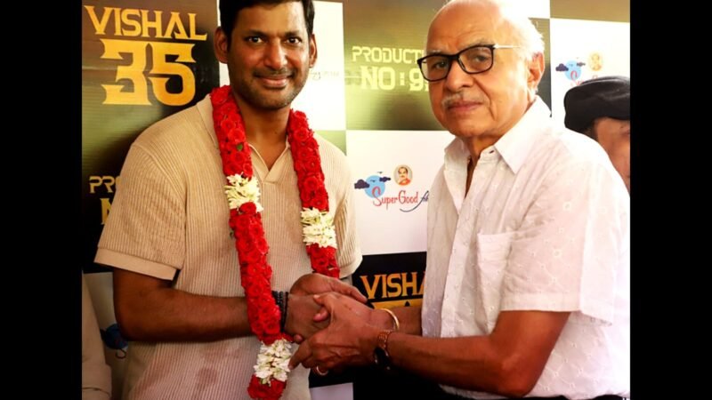 Super Good Films 99th film – Vishal 35 Begins Shoot in Chennai