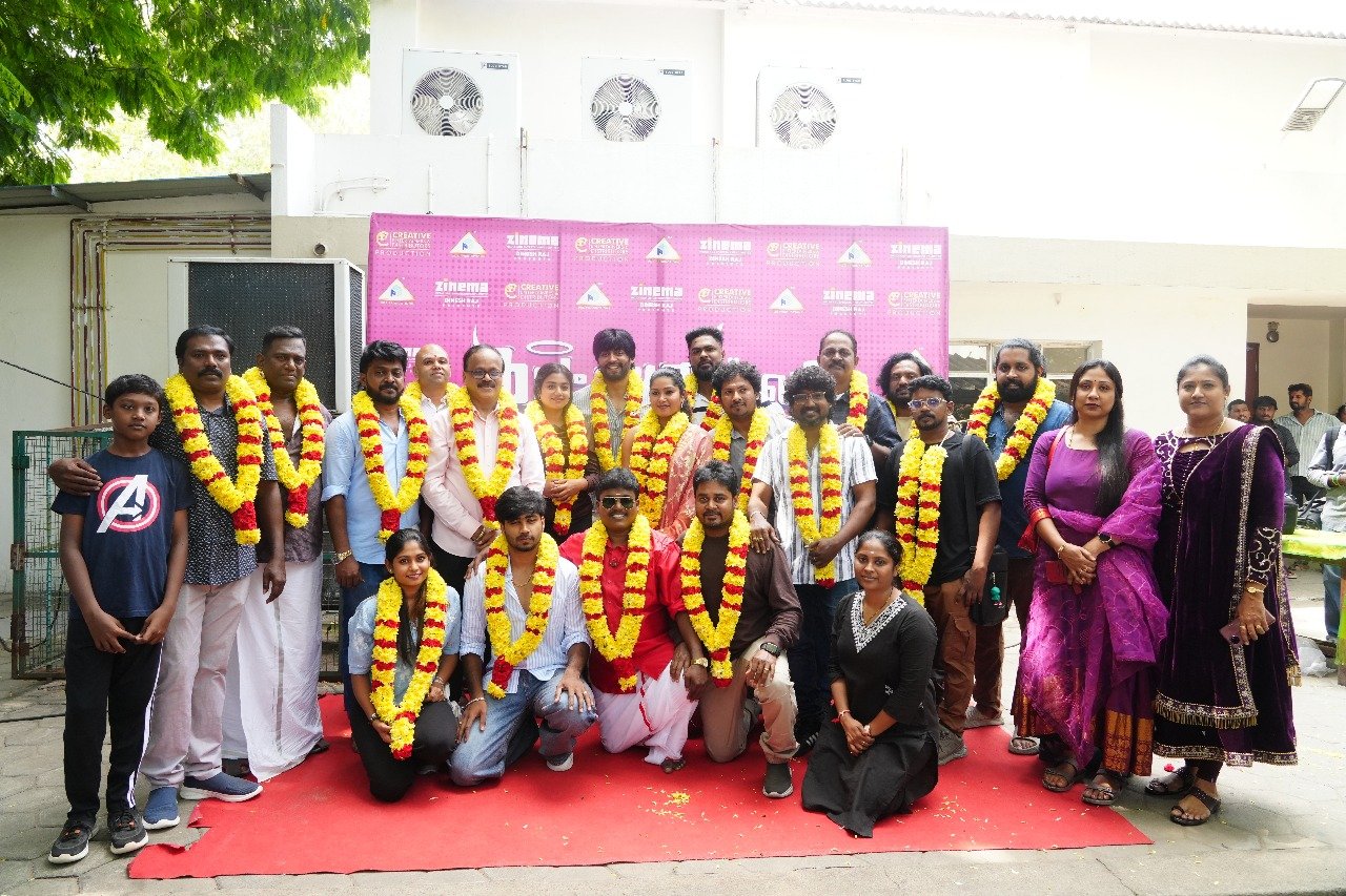 காட்ஸ்ஜில்லா’ படப்பிடிப்பு பூஜையுடன் துவக்கம் – நாயகன் தர்ஷன் பிறந்தநாள் சிறப்பாகக் கொண்டாடப்பட்டது