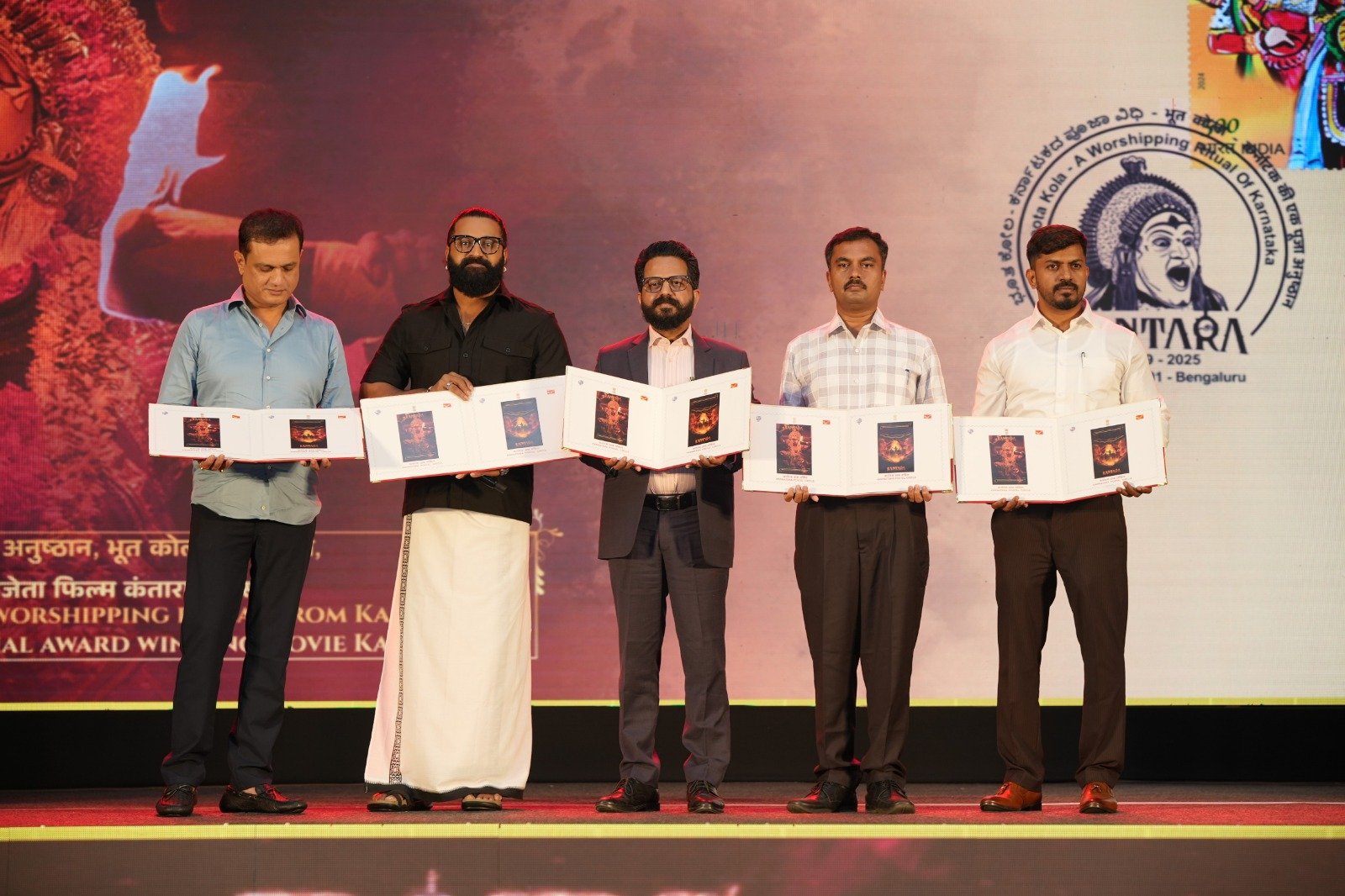 India Post and Hombale Films Honour the Legacy of Kantara with Special Cover, Picture Postcards & Cancellation Stamp
