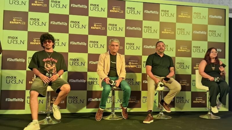 Max URB_N Shuffles It Up with Spotify: India’s First Multi-City Rap Concert Series Takes Over the South