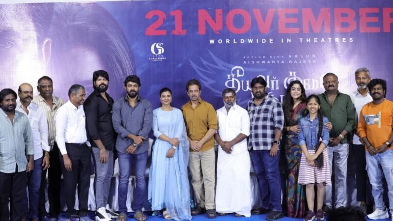 ஆக்சன் கிங்’ அர்ஜுன் – ஐஸ்வர்யா ராஜேஷ் நடிக்கும், ‘தீயவர் குலை நடுங்க’ படத்தின் பத்திரிக்கையாளர் சந்திப்பு !!