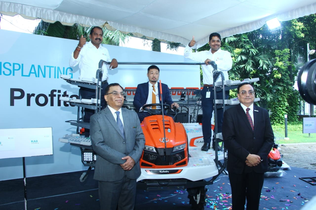 Escorts Kubota Limited Introduces Third-Generation Ride-On Rice Transplanters in India