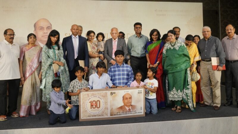 India Post Unveils Commemorative ‘My Stamp’ Honouring Shri P. Obul Reddy’s Birth Centenary