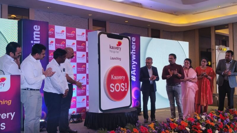 மிக விரைவாக அவசர சிகிச்சையை வழங்க ‘காவேரி கேர்’ செயலியில் ஒன் – டேப் ‘SOS’ அம்சத்தை அறிமுகம் செய்யும் காவேரி மருத்துவமனை