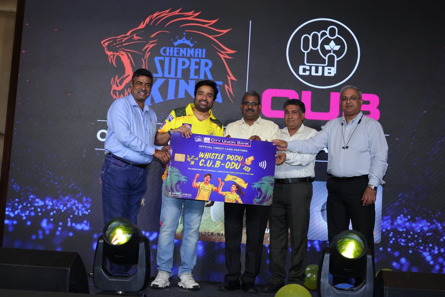 CSK-வுக்கான CUB-இன் கீதம் – பிரம்மாண்ட வெளியீடு