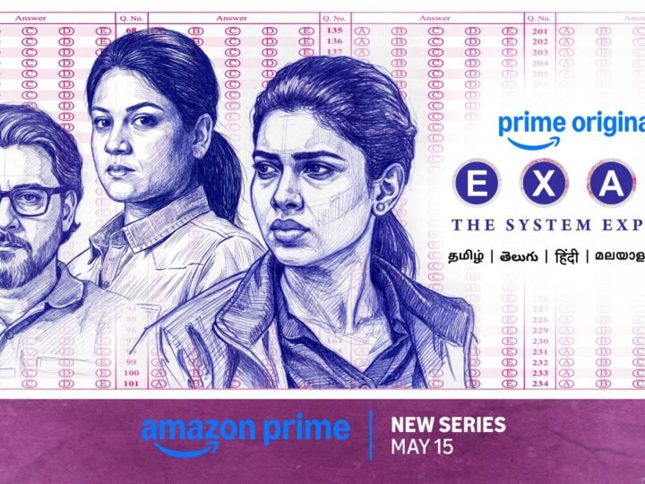 பிரைம் வீடியோ தனது தமிழ் ஒரிஜினல் சஸ்பென்ஸ் டிராமா சீரிஸான ‘எக்ஸாம்’ (Exam) சீரிஸின் உலகளாவிய வெளியீட்டு தேதியை அறிவித்துள்ளது — மே 15 முதல் ஸ்ட்ரீமாகிறது