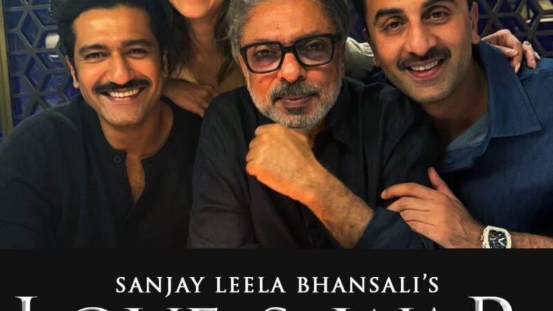 ரன்பீர் கபூர், விக்கி கௌஷல் மற்றும் ஆலியா பட் நடித்த எஸ்.எல்.பி-யின்(SLB) “லவ் & வார்”, 2027 ஜனவரி 21 அன்று வெளியாகிறது !!