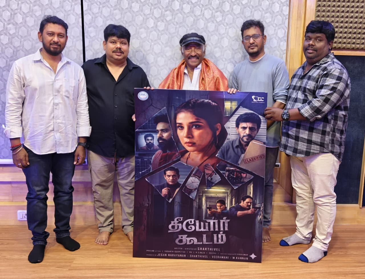 தேனிசை தென்றல் தேவா வெளியிட்ட “தீயோர் கூடம்” படத்தின் ஃபர்ஸ்ட் லுக் போஸ்டர்