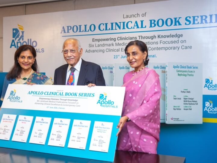Empowering Clinicians Through Knowledge: Apollo Hospitals Group Releases Six Books as part of the Apollo Clinical Book Series
