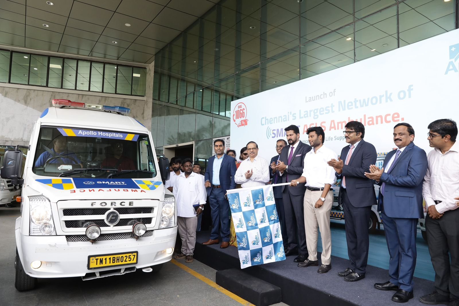Apollo Hospitals launches Chennai’s Largest Network of SMART Advanced Cardiac Life Support (ACLS) Ambulances