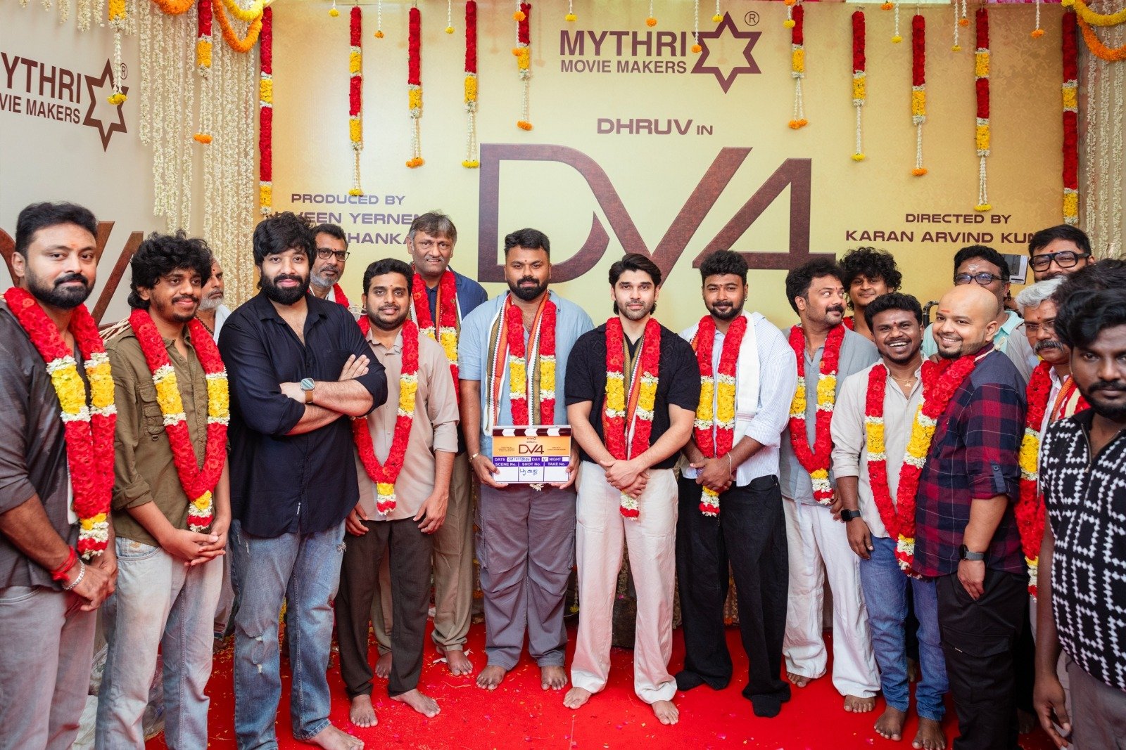 துருவ் விக்ரம் நடிக்கும் ‘#DV 4’ பட தொடக்க விழா