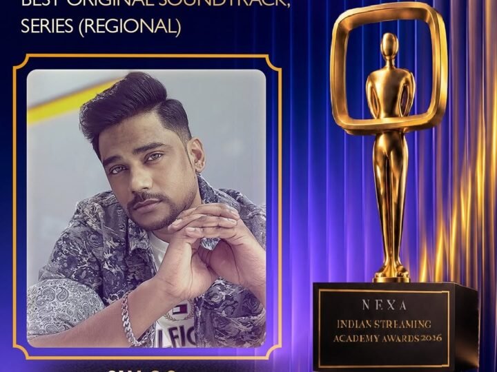 ‘நெக்ஸா இந்தியன் ஸ்ட்ரீமிங் அகாடமி விருதுகள்’ விழாவில் சிறந்த இசையமைப்பாளராக கௌரவிக்கப்பட்ட சாம் சி எஸ்