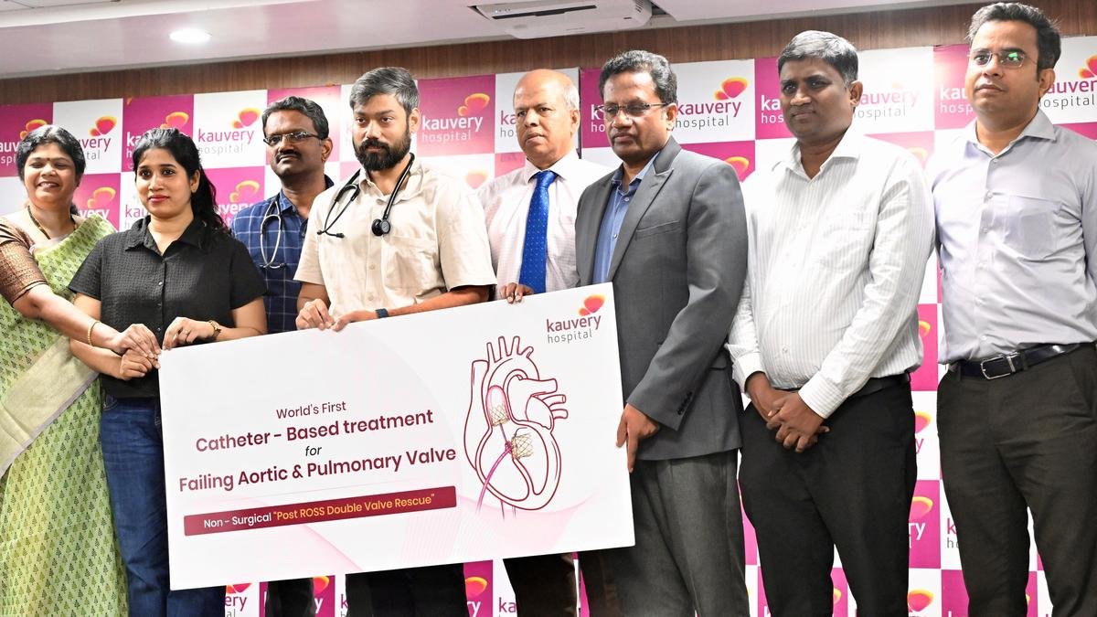 Kauvery Hospital Alwarpet Performs World’s First Catheter-Based treatment for failing Aortic and Pulmonary Valve