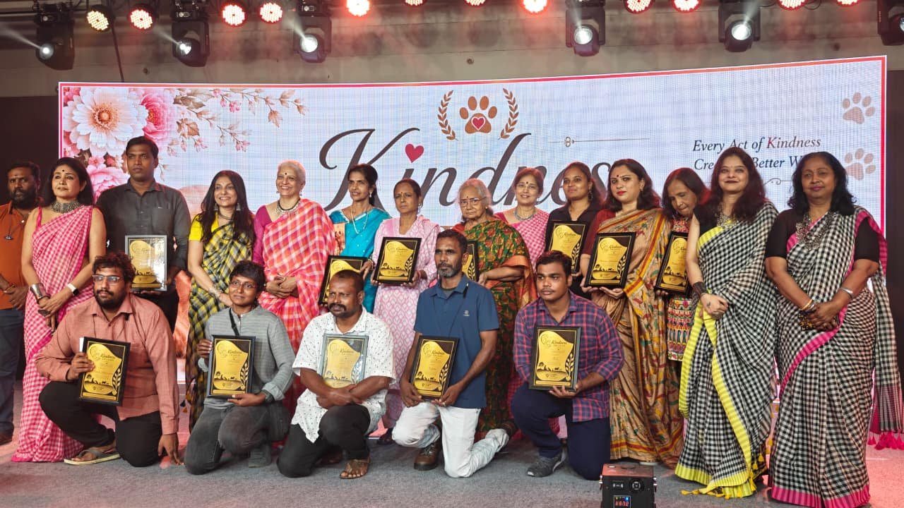 KINDNESS AWARDS – 4th Edition Honours Champions of Animal Welfare at Savera Hotel