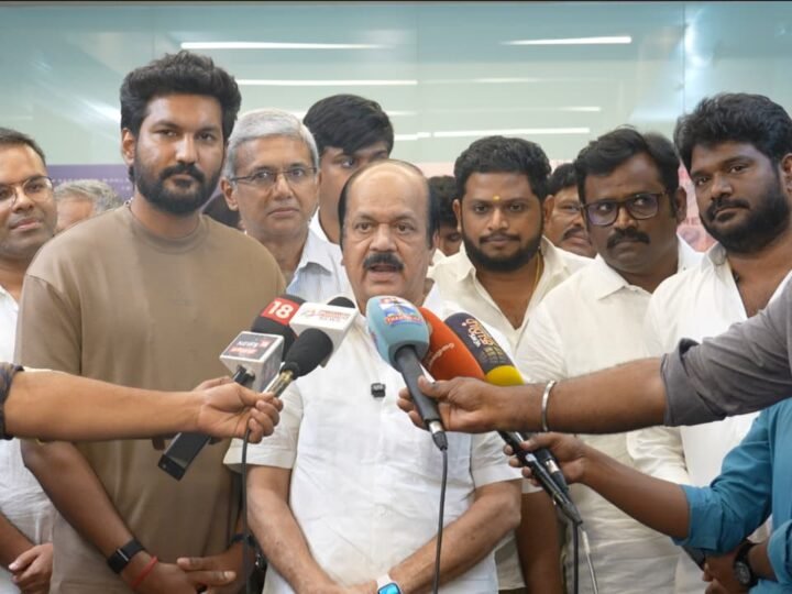 *“ஜி.டி.என்.’ திரைப்படம் இன்றைய காலத்தின் தேவையாக உள்ளது”: தமிழ்நாடு சட்டப்பேரவை சபாநாயகர் ஜே.சி.டி. பிரபாகர் பாராட்டு