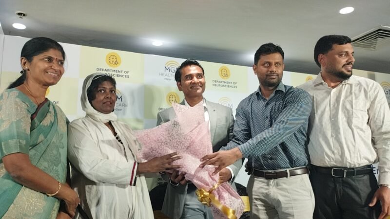 MGM Healthcare Malar Removes Massive 890-Gram Brain Tumour, One of the Largest Ever Reported