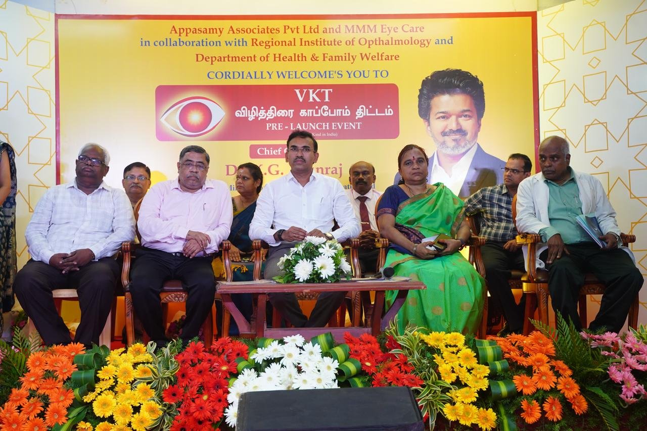Tamil Nadu Government Launches ‘Vizhithirai Kaappom’ Scheme to Strengthen Early Detection and Treatment of Retinal Disorders