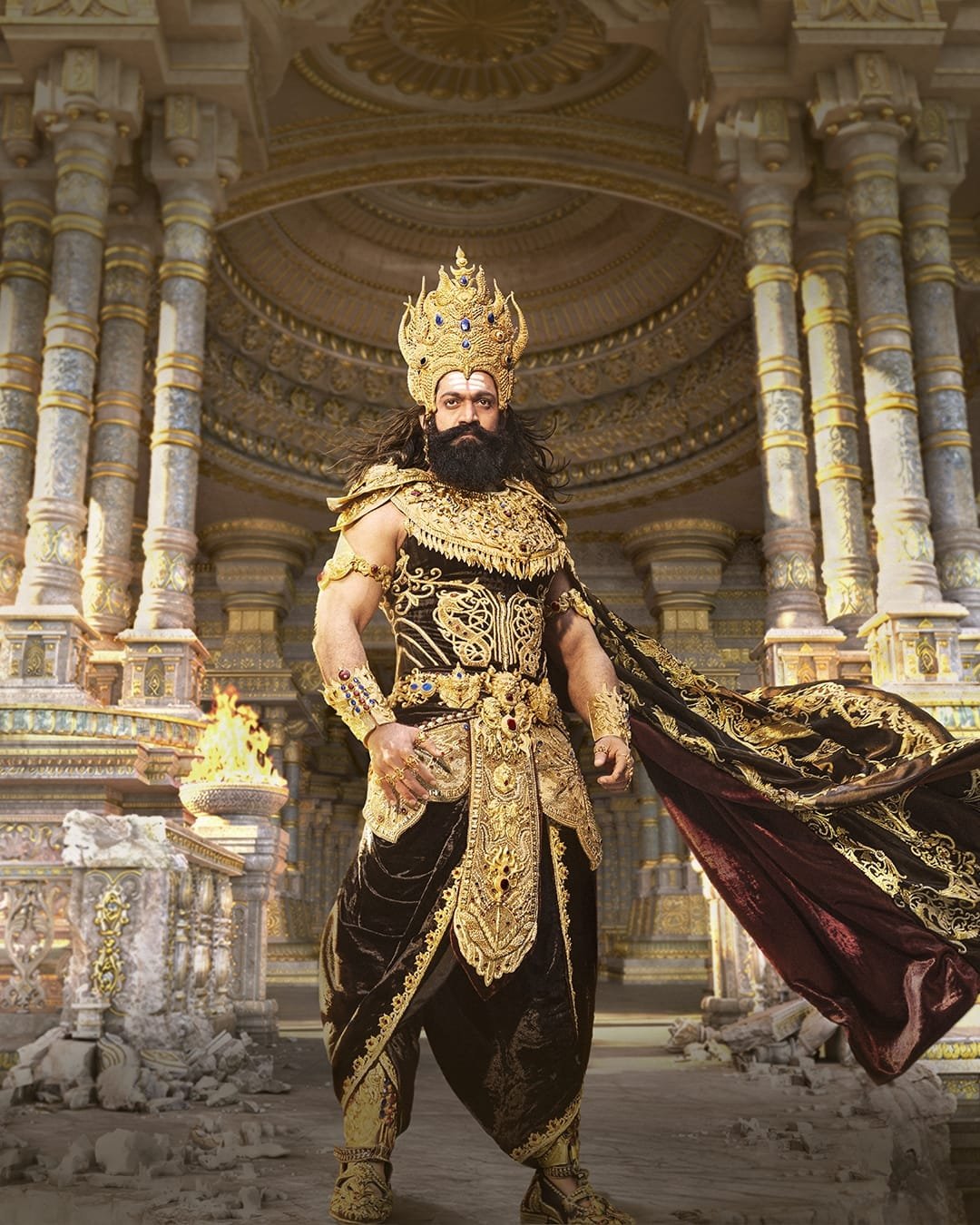 ராவணனாக மிரட்டும் ராக்கிங் ஸ்டார் யஷ்! ராமாயணம் முதல் அதிகாரப்பூர்வ போஸ்டர் வெளியானது