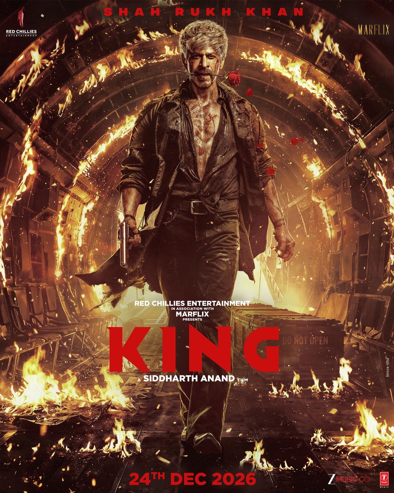 நடிகர் ஷாருக்கானின் ‘கிங் – KING’ படத்தின் புதிய போஸ்டர்!*