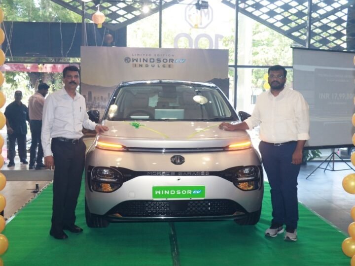 MG Windsor INDULGE Edition launched at INR 17,99,800 (ex-showroom). Introducing a More Indulgent Take on Business-Class Comfort