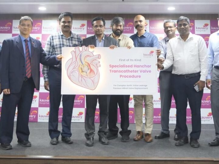 ஏற்கனவே வால்வு மாற்றப்பட்ட முதியவருக்கு சிறப்பு ‘ஹேங்கர்’ வால்வு சிகிச்சை: காவேரி மருத்துவமனை சாதனை