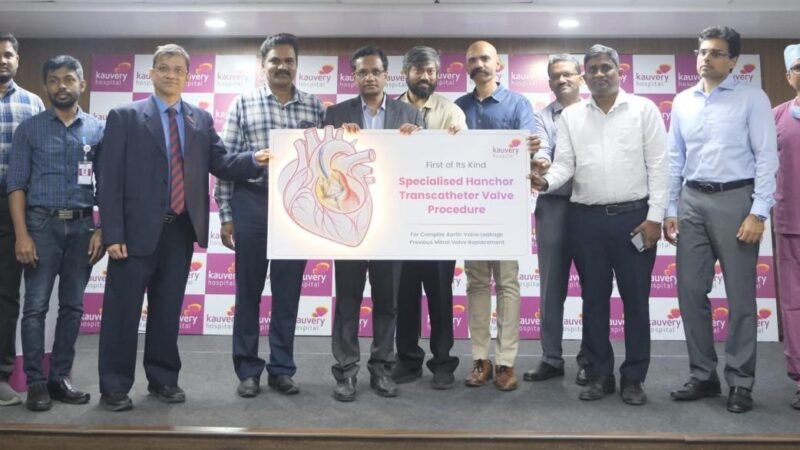 ஏற்கனவே வால்வு மாற்றப்பட்ட முதியவருக்கு சிறப்பு ‘ஹேங்கர்’ வால்வு சிகிச்சை: காவேரி மருத்துவமனை சாதனை