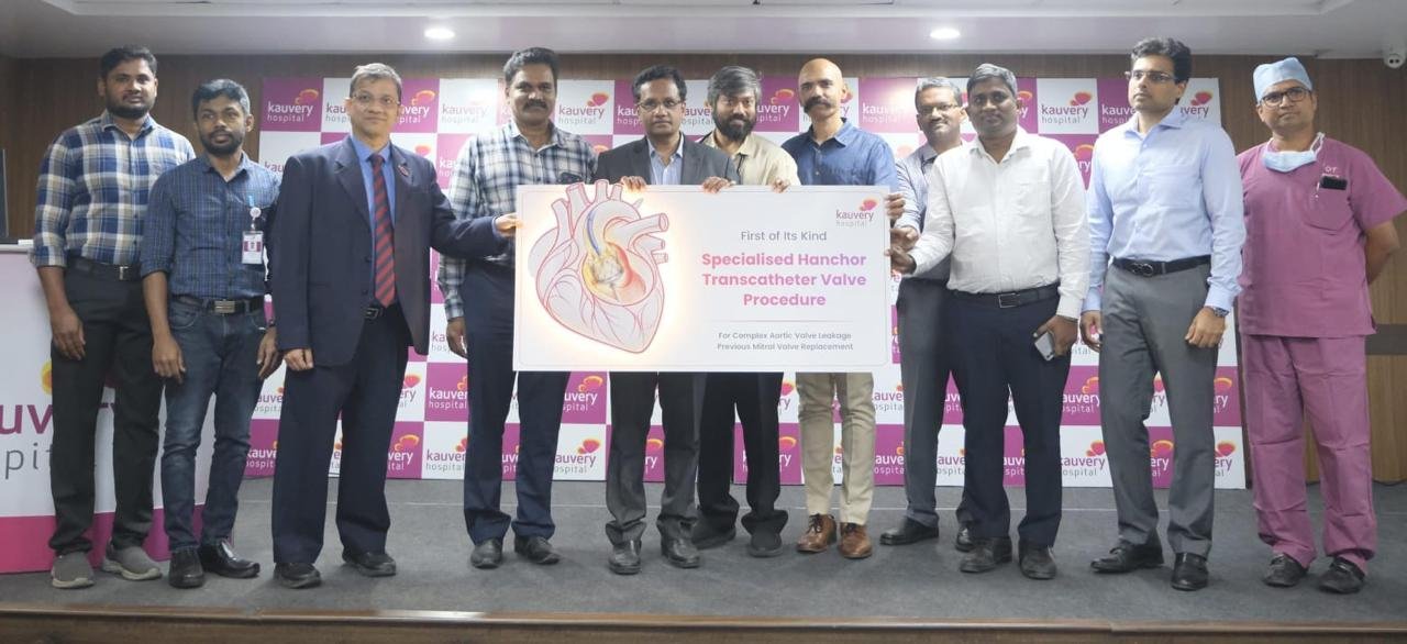 ஏற்கனவே வால்வு மாற்றப்பட்ட முதியவருக்கு சிறப்பு ‘ஹேங்கர்’ வால்வு சிகிச்சை: காவேரி மருத்துவமனை சாதனை