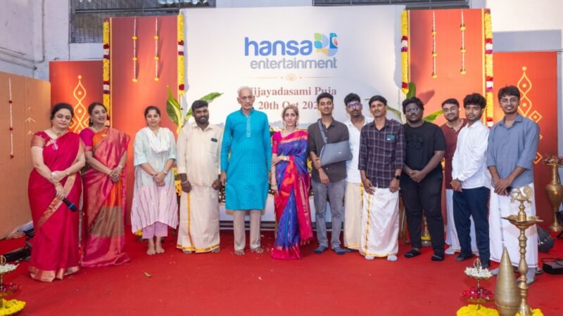 *ஹன்சா என்டர்டெயின்மென்ட் (Hansa Entertainment ) தயாரிப்பில் தமிழ், தெலுங்கு, மலையாளம் என மூன்று மொழிகளில் பிரம்மாண்டமான OTT சீரிஸ்கள்!*